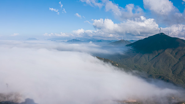 美丽蓝山:霜降将至 云海频现3.jpg