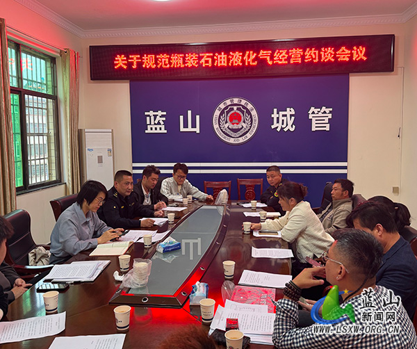 蓝山县城市管理和综合执法局召开规范瓶装液化石油气经营约谈会议.jpg 蓝山县城市管理和综合执法局召开规范瓶装液化石油气经营约谈会议.jpg